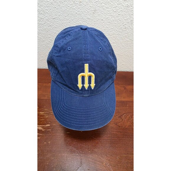 Seattle Mariners 47 Twin Navy Blue Cap Size M - Picture 2 of 6